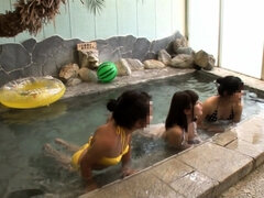 Teen asian golden shower