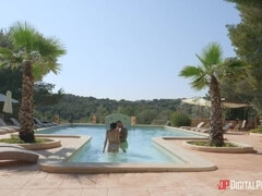 Morena, Peludo, Hd, Al aire libre, Trio