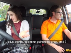 Blasen, Auto, Hundestellung, Handjob, Im freien, Pov, Muschi, Überraschung