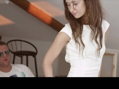 Naughty Angie Moon exciting porn scene