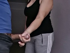 Grosse titten, Schwanz, Flashen, Masturbation, Milf, Öffentlich, Jungendliche (18+), Titten