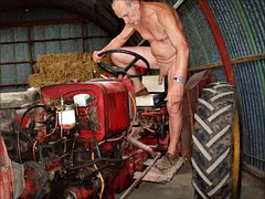 Older and naked