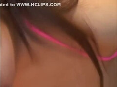 アジア人, お尻, デカパイ, イく瞬間, 手コキする, 日本人, 下着, オッパイの