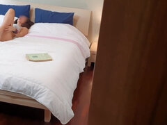 Amateur, Couple, Éjaculer dans la bouche, Faciale, Femelle, Branlette thaïlandaise, Pov, Surprise