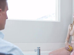 Pijpbeurt, Vriendin, Hardcore, Hd, Likken, Natuurlijke tieten, Kut duiken, Roodharige vrouw