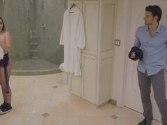 ベッドルーム, デカパイ, 茶髪の, 開帳, 毛深い, ハードコア, イタリア人, プール