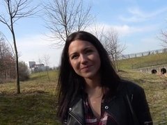 Cul, Queue, En levrette, Bâillonner, Fête, Pov, Public, Serré