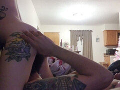 Grosse bite, Brunette brune, Éjaculation interne, Chatte, Serré