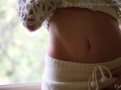 Schattig, Erotisch, Hd, Kut duiken, Mager, Rok, Alleen, Plagen