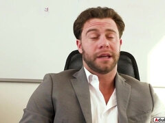 お尻, フェラチオ, 茶髪の, チン, Hd, 淫乱熟女