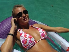 Tetas grandes, Rubia, Mamada, Corridas, Polla, Corridas faciales, Pajear, Coño