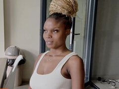 church girl BIG TITS Black Teen railed deep