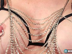 Young and deep: Cammille gets her tight ass pounded by Austin's big dick in chains