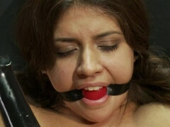 Gros seins, Blonde, Domination, Fétiche, Hard, Cuir, Gicler, Tatouage