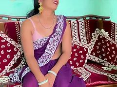 Indian Desi Bahu Enjoying Sex Moments With Sasur In Bedroom Full Hindi Audio
