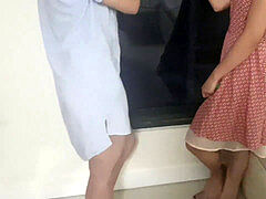 Amateur, Asiático, Mamada, Grupo, Bragas, Tímido, Adolescente, Trio