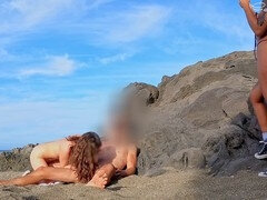 Plage, Grosse bite, Exhib, Branlette thaïlandaise, Fait maison, Nue  à poil, Adolescente, Nénés