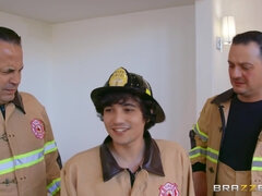 ブロンド, フェラチオ, イマラチオ, 淫乱熟女, 裸, オマンコ, 剃毛, スペイン人