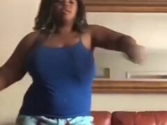 Amerikanisch, Riesig, Monster, Titten