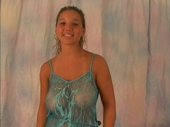 Grote mammen, Bruinharig, Rondborstig, Huisgemaakt, Natuurlijke tieten, Alleen, Tieten likken, Oud