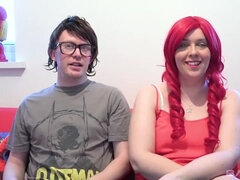 Braunhaarige, Spermaladung, Kehlenfick, Aufs gesicht abspritzen, Hd