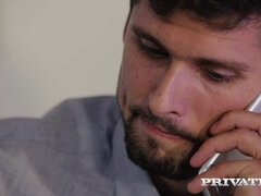 Secretary Barbara Bieber Puts the Squeeze on Her Boss