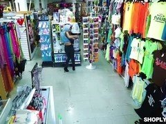 Teen thief Avi Love got fucked in her tight pussy