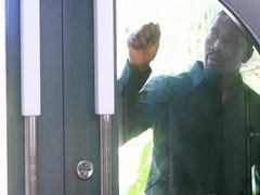 黒人, ブロンド, 浮気者, Hd, 異人種間, 自然山雀, 馬乗り, ストッキング