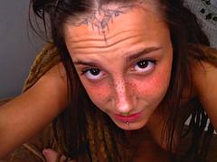 Amateur, Peludo, Masturbación, Solo, Español, Tatuaje, Adolescente, Tetas