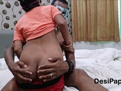 18, 素人, 叔母, インド人, オーガズム, 小柄, オマンコ, ストッキング