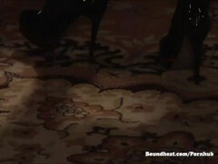 Bound Heat featuring bird's masturbate clip