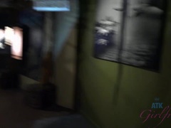 Leie, Flashen, Freundin, Handjob, Zierlich, Muschi, Abendanzug, Spanner