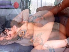 Arsch, Aus dem arsch in den mund, Grosser arsch, Grosser schwanz, Blasen, Riesenschwanz, Monster, Muschi