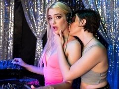 Stellung 69, Blondine, Fingern, Küssen, Lecken, Masturbation, Muschi, Dürr
