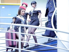 Gros cul, Grosse bite, Gros seins, Sucer une bite, Brunette brune, En levrette, Robe, Mère que j'aimerais baiser