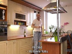 Betrug, Papi, Hd, Sohn, Überraschung