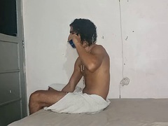 I interrupt my stepbrother to give him a good blowjob on his big cock and then ask him to fuck my pussy until I cum