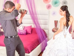 ベッドルーム, デカ尻, デカチン, フェラチオ, 茶髪の, バック, 自然山雀, オッパイの