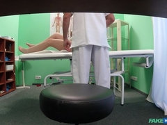 Schwarz, Blasen, Arzt, Hundestellung, Lecken, Krankenschwester, Muschi, Uniform