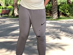 Grosse bite, Tir de sperme, Exhib, Homosexuelle, Bite énorme, Masturbation, De plein air, Public