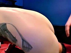 Blonde and brunette babes Fucked and glazed side by side