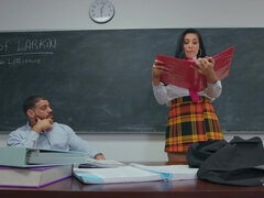 Classroom reality hardcore with tranny student: Control Her 3 - Alexa Scout