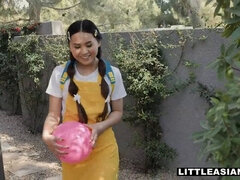 Asiático, Morena, Pareja, Cornudo, Marido, Interracial, Japonés, Pequeña