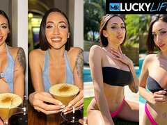 デカ尻, デカパイ, フェラチオ, 巨乳な, フェティッシュ, ピアス, ハメ撮り, フェラする