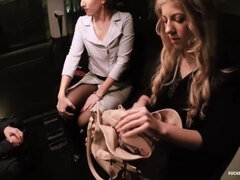 Czech blonde offers roadhead for a lift - Elis Gilbert