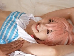 Enthousiasteling, Oksel, Aziatisch, Naakte man aangeklede vrouw, Fetisj, Handbeurt, Japaans