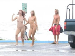 Melody and Lena's Anal and Lesbian Play in Where the Surfers Are 3