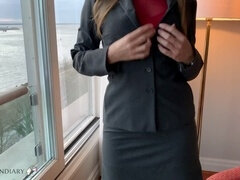 素人, フェラチオ, ドイツ人, ヒール, 母, 穴開きパンティ, 秘密の