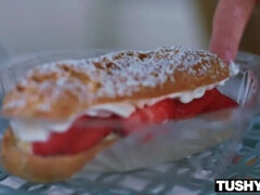 Anal, Cul, Cul à la bouche, Blonde, Sucer une bite, En levrette, Faciale, Chevaucher