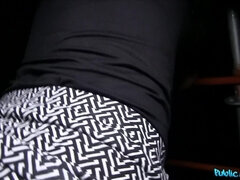 素人, ビッチ, フェラチオ, 顔射, 手コキする, アウトドア, 公共